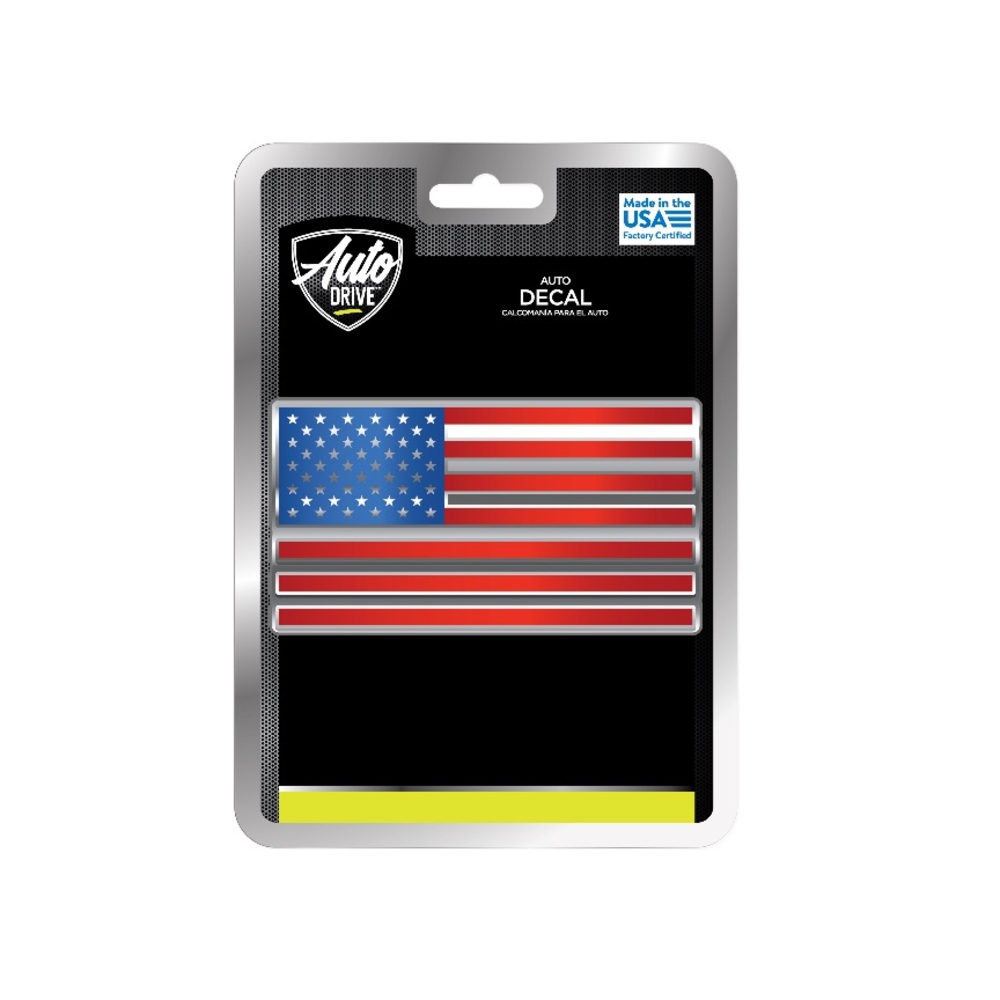 CHROMA | aluminum decal - US flag